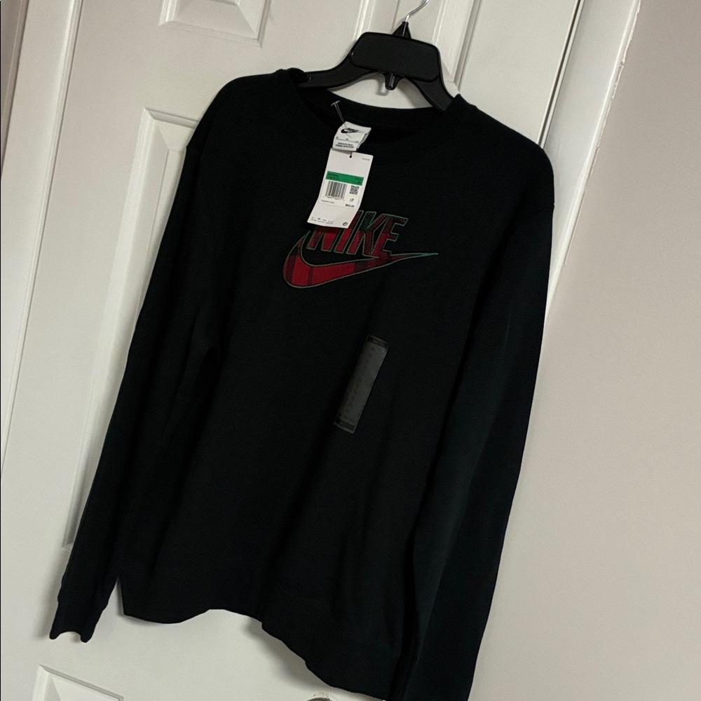 Nike Tartan Christmas crewneck